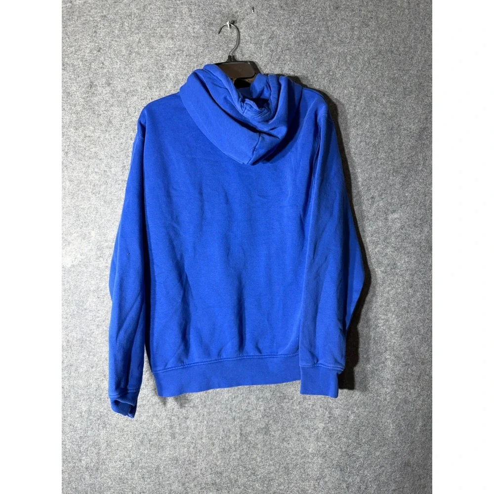 Jordan Mens Jumpman Flight Pullover Hoodie Blue Size Small Graphic Sweatshirt